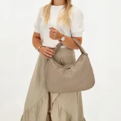 Shoppers|Schoudertassen>Charm London Mirabello Shopper taupe