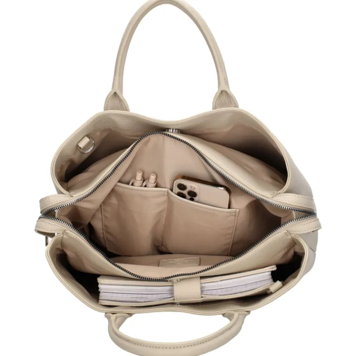 Schoudertassen|Handtassen>Charm London Muggiano Handbag beige