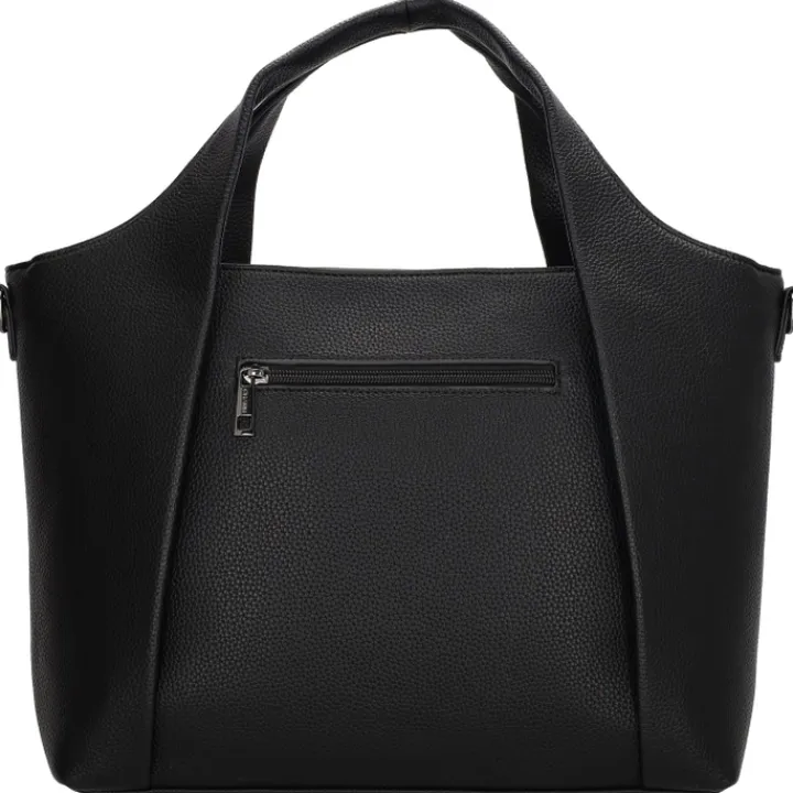Schoudertassen|Handtassen>Charm London Mulberry Street Handbag zwart