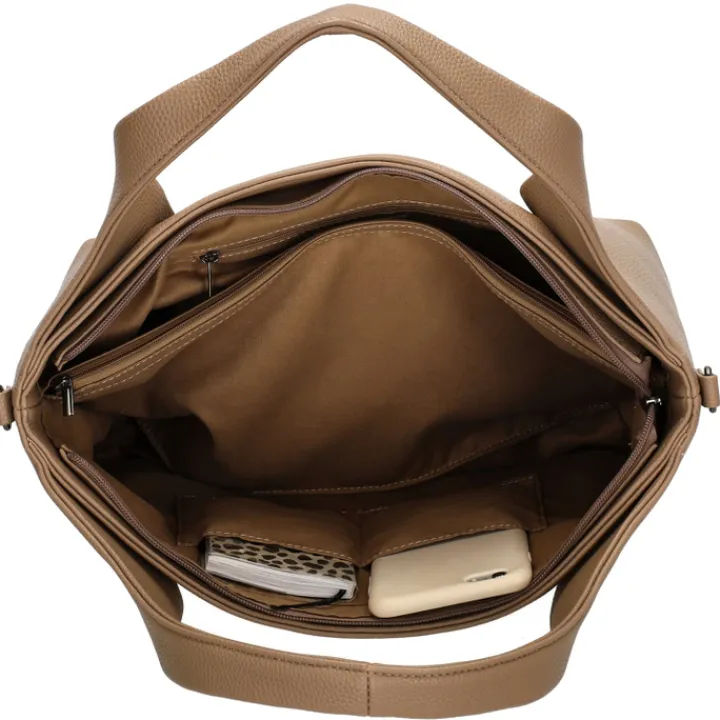 Schoudertassen|Handtassen>Charm London Mulberry Street Handbag taupe