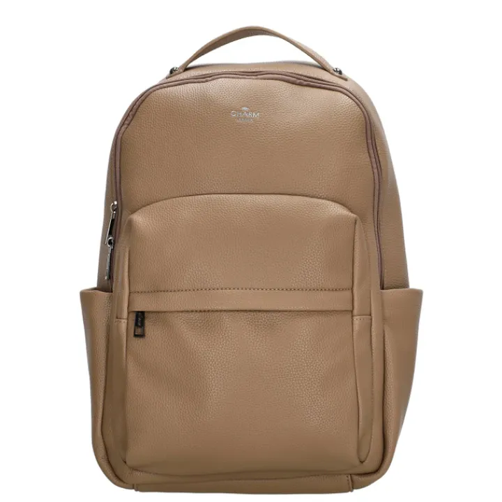 Kleine Rugzakken|Dames Rugzakken>Charm London Mulberry Street Backpack taupe