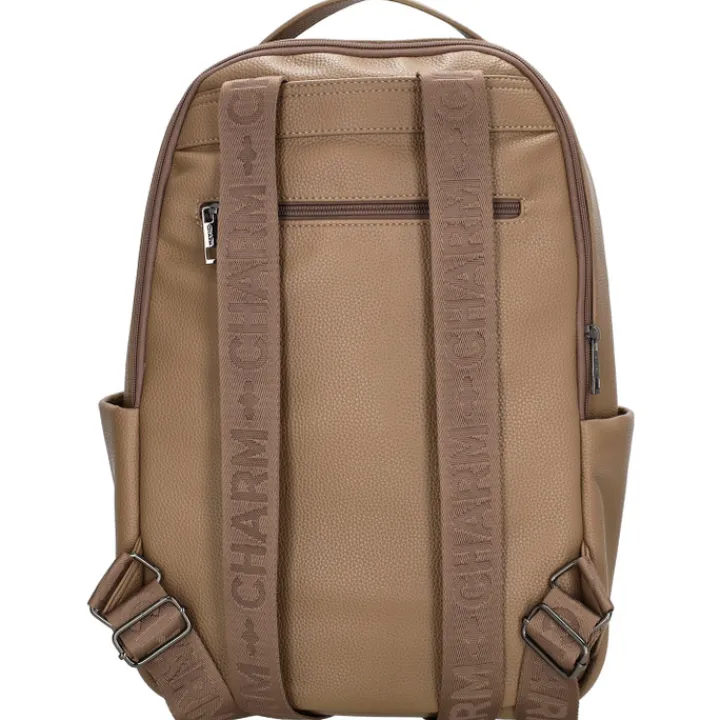 Kleine Rugzakken|Dames Rugzakken>Charm London Mulberry Street Backpack taupe