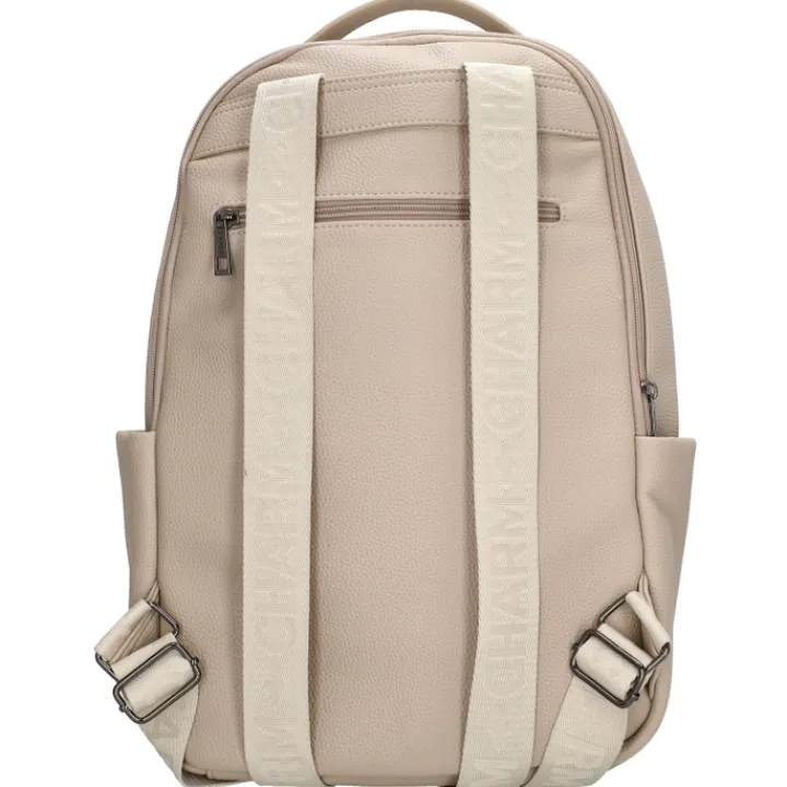 Kleine Rugzakken|Dames Rugzakken>Charm London Mulberry Street Backpack beige