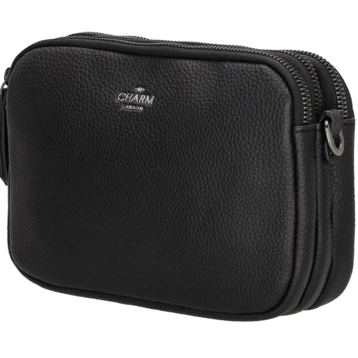 Schoudertassen|Crossbody>Charm London New York Crossbody black