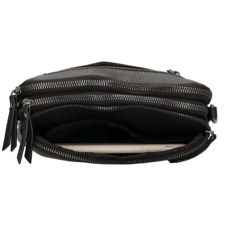 Schoudertassen|Crossbody>Charm London New York Crossbody black