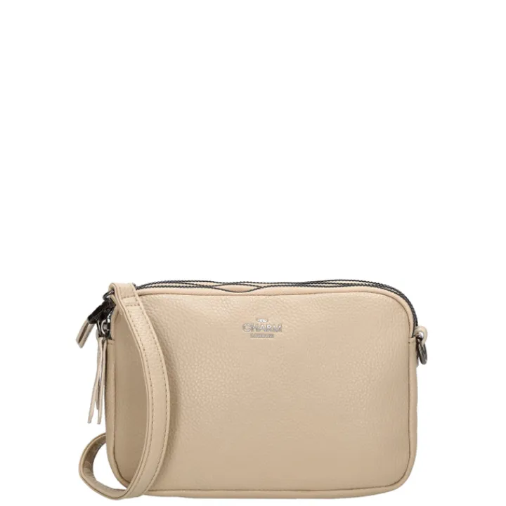 Schoudertassen|Crossbody>Charm London New York Crossbody taupe