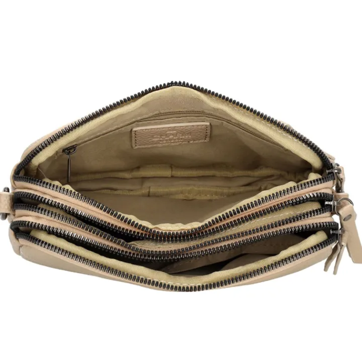 Schoudertassen|Crossbody>Charm London New York Crossbody taupe
