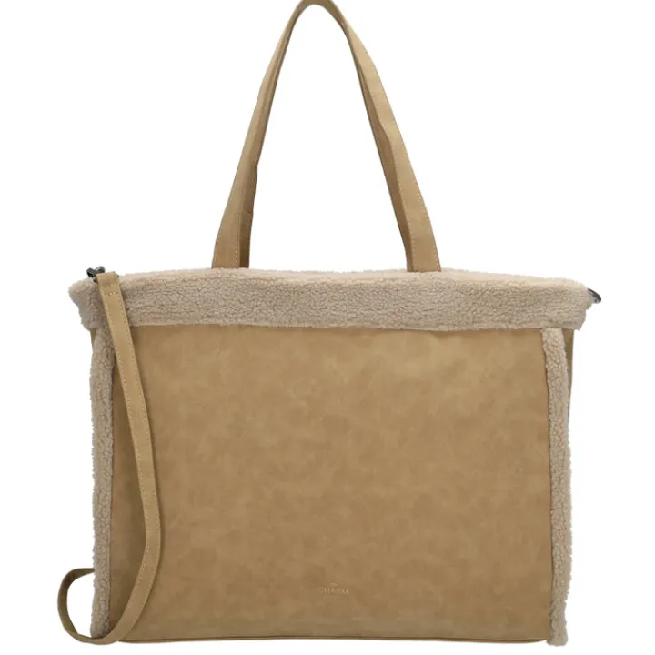 Schoudertassen|Herentassen>Charm London Newington Shopper taupe