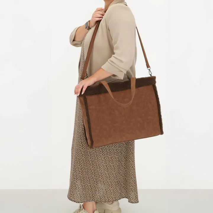 Schoudertassen|Herentassen>Charm London Newington Shopper brown