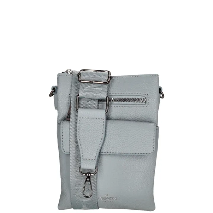 Schoudertassen|Crossbody>Charm London Pentonville Shoulderbag lightblue