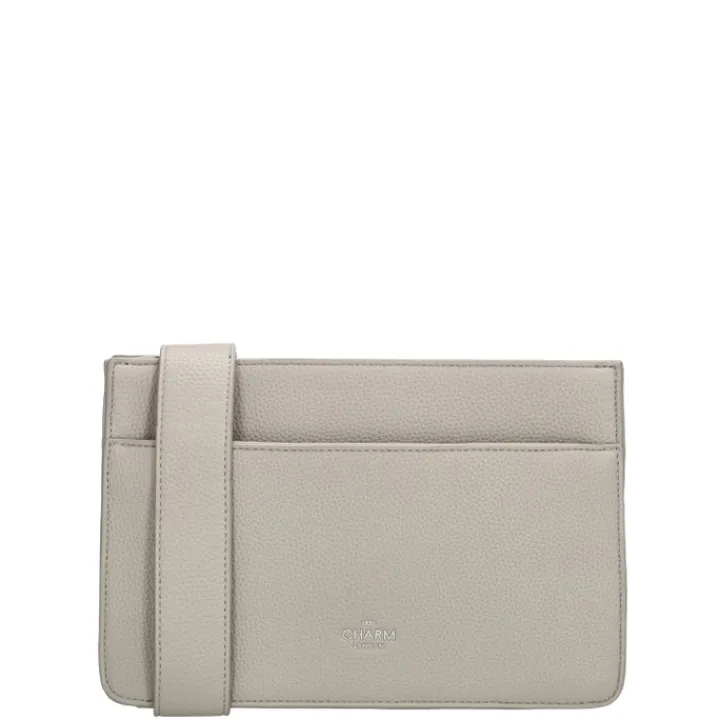 Schoudertassen|Crossbody>Charm London Princeton Shoulderbag lightgrey