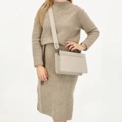 Schoudertassen|Crossbody>Charm London Princeton Shoulderbag lightgrey