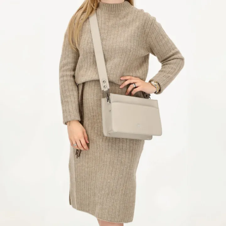 Schoudertassen|Crossbody>Charm London Princeton Shoulderbag lightgrey