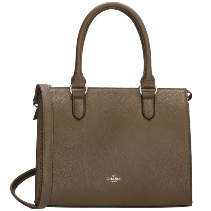 Handtassen|Fashion Tassen>Charm London Stratford Handbag dark olive