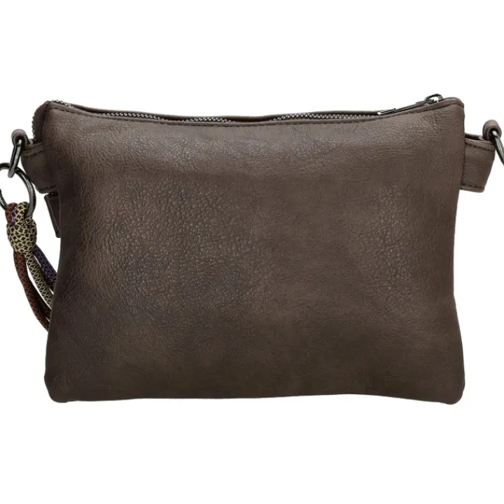 Schoudertassen|Fashion Tassen>Charm London Tottenham Schoudertas darkbrown