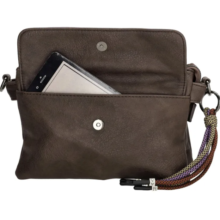 Schoudertassen|Fashion Tassen>Charm London Tottenham Schoudertas darkbrown