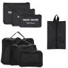 Inpaksystemen>Charm London Travel Accessoires Packingcubes black