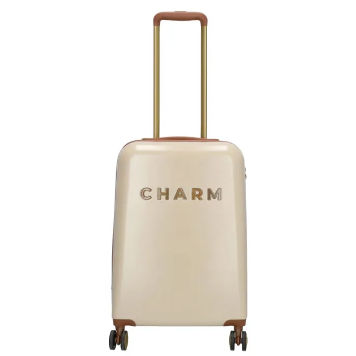 Transavia Trolleys|Klm Trolleys>Charm London Travel Trolley S beige