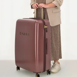 Lichtgewicht Koffers|Harde Koffers>Charm London Travel Trolley L bordeaux