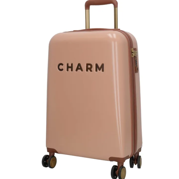 Transavia Trolleys|Klm Trolleys>Charm London Travel Trolley S roze