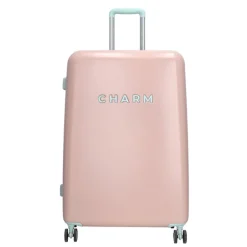 Reistrolleys|Reiskoffers>Charm London Travel Trolley L lightpink