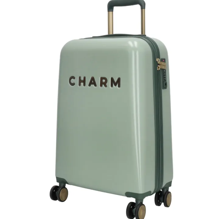 Transavia Trolleys|Klm Trolleys>Charm London Travel Trolley S lichtgroen