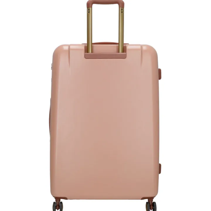 Reiskoffers|Lichtgewicht Koffers>Charm London Travel Trolley L roze