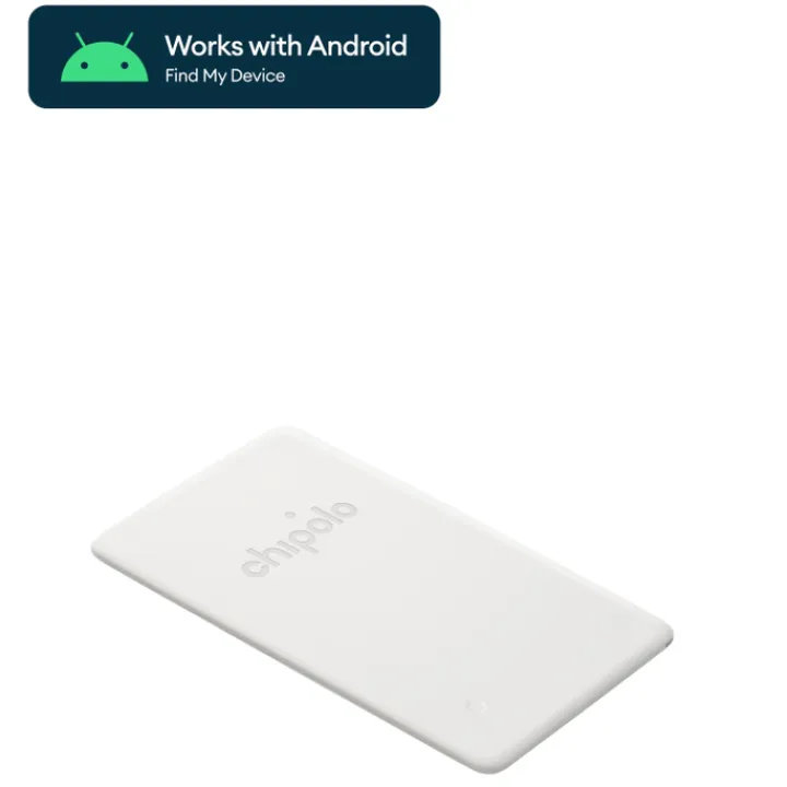 Bluetooth Trackers>Chipolo CARD Point (Google Find My) off white