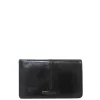 Rfid Portemonnees|Leren Portemonnees>Claudio Ferrici Pelle Vecchia Wallet navy
