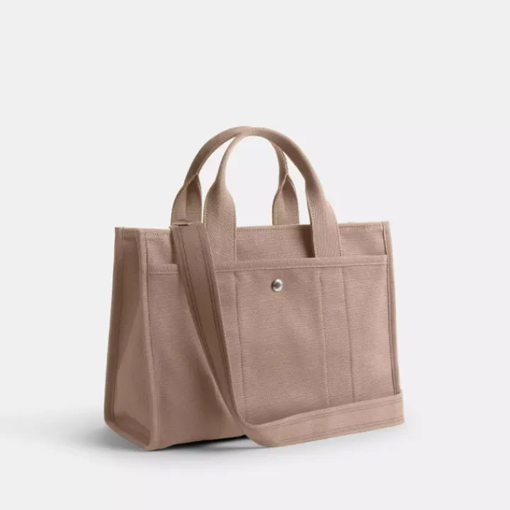Schoudertassen|Handtassen>Coach Cargo Tote dark natural