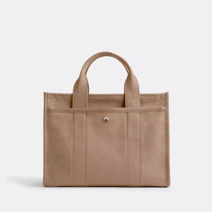 Schoudertassen|Handtassen>Coach Cargo Tote dark natural