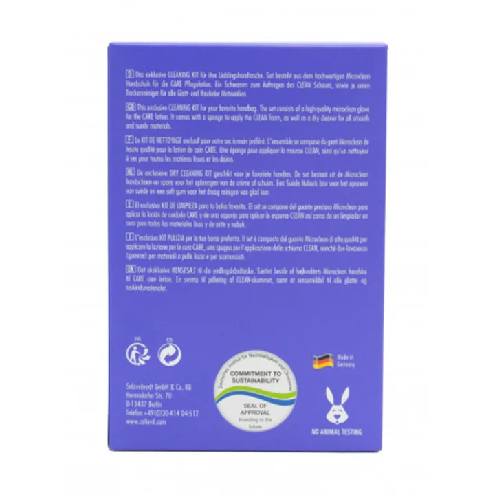 Onderhoudsproducten|Onderhoudsproducten>Collonil My Bags Clean Set transparant