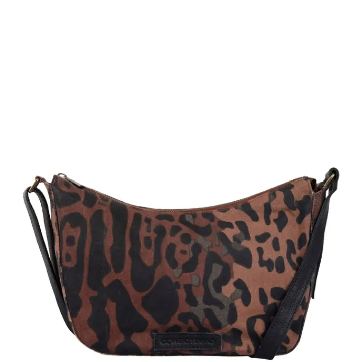 Schoudertassen|Crossbody>Cowboysbag Echo Crossbody lazy leopard/ black