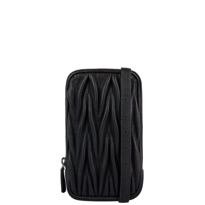 Telefoontasjes|Damestassen>Cowboysbag Long Beach Phonebag black