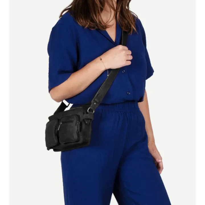 Schoudertassen|Crossbody>Cowboysbag Merlin Crossbody black
