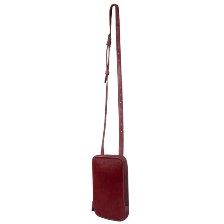 Telefoontasjes|Damestassen>Cowboysbag New Jersey Phonebag bordeauxred