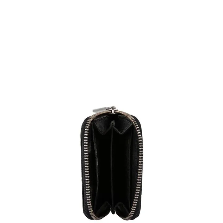 Leren Portemonnees|Dames Portemonnees>Cowboysbag Purse Holt croco black