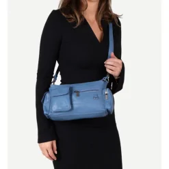 Schoudertassen|Crossbody>Cowboysbag Susanville Crossbody elementalblue