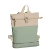 Mini Rugzakken|Kleine Rugzakken>Daniel Ray Allentown Waterproof Rolltop Backpack S mintgreen/beige