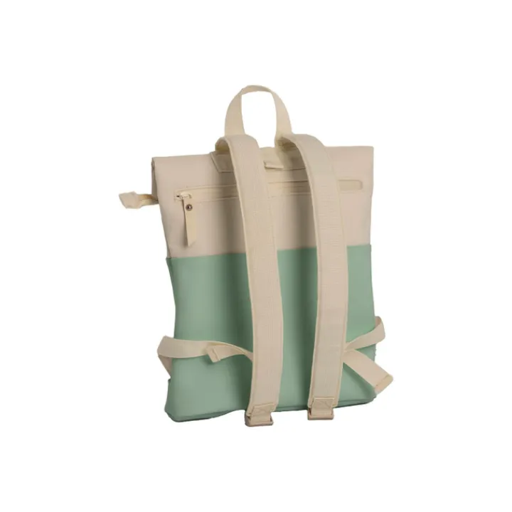 Mini Rugzakken|Kleine Rugzakken>Daniel Ray Allentown Waterproof Rolltop Backpack S mintgreen/beige