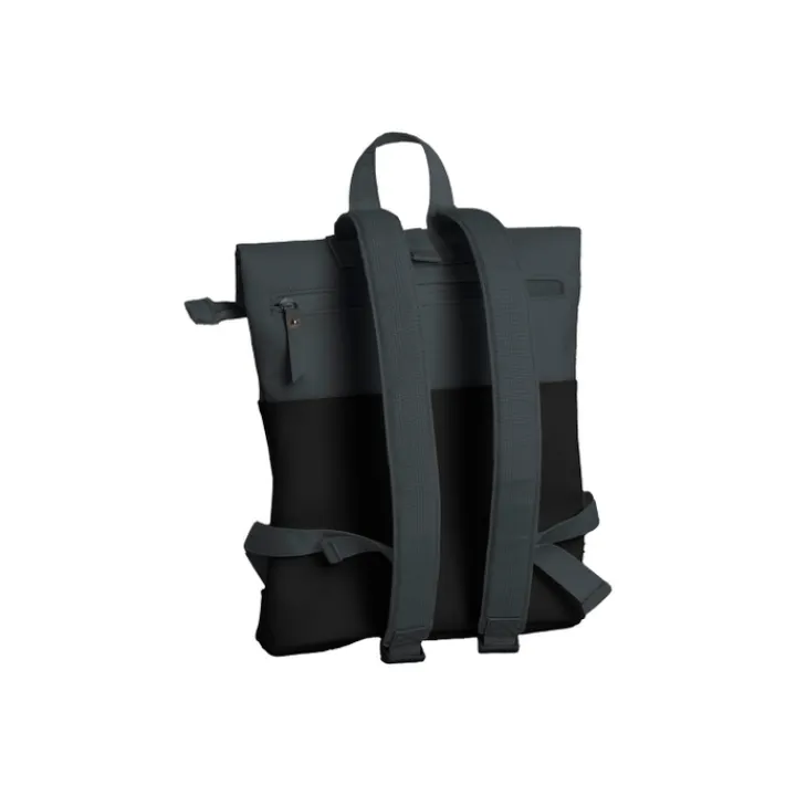Mini Rugzakken|Kleine Rugzakken>Daniel Ray Allentown Waterproof Rolltop Backpack S black/grey