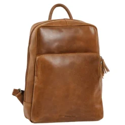 Heren Rugzakken|Dames Rugzakken>Daniel Ray Bachus Laptopbag cognac
