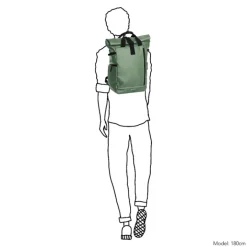 Heren Rugzakken|Schoolrugzak>Daniel Ray Central Waterproof Laptop Backpack XL old green