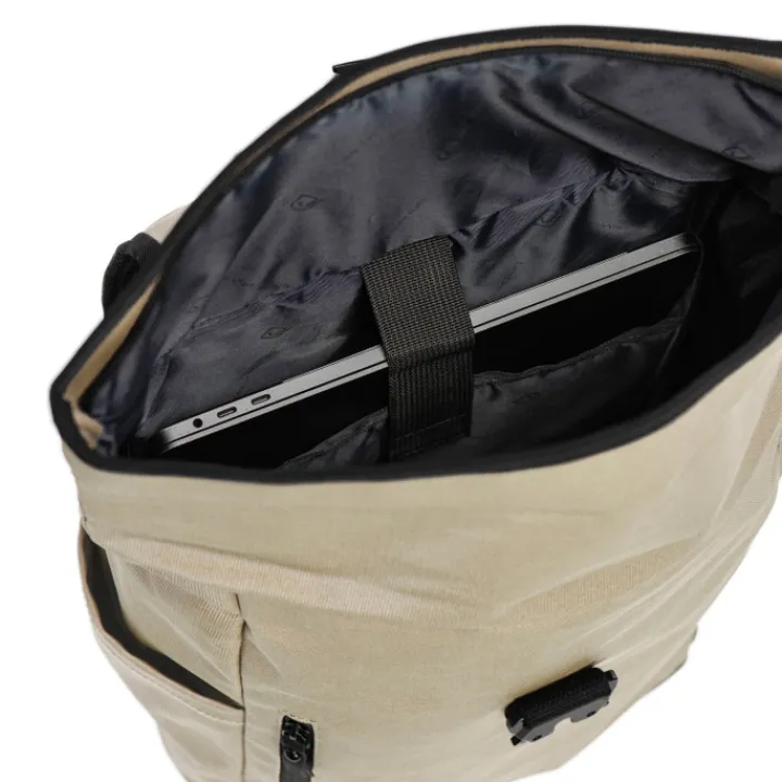 Heren Rugzakken|Schoolrugzak>Daniel Ray Griffith Rolltop Backpack L beige