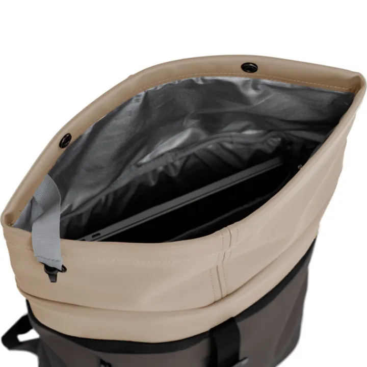 Kleine Rugzakken|Heren Rugzakken>Daniel Ray Hampton Waterproof Rolltop Backpack 15" darkgrey