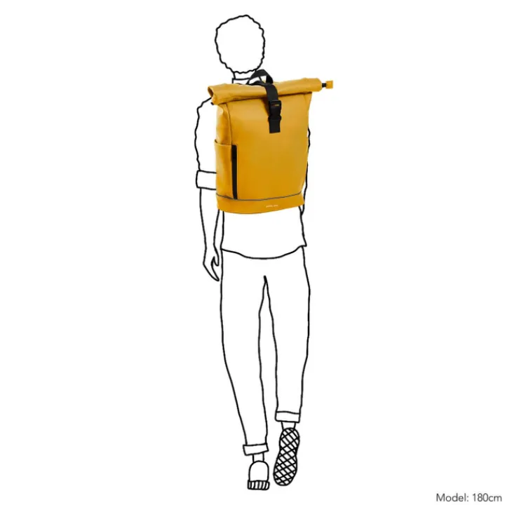 Heren Rugzakken|Dames Rugzakken>Daniel Ray Highlands Waterafstotende Laptop Backpack 15.6'' M yellow
