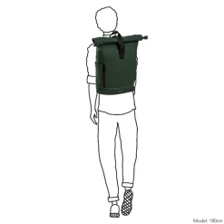 Heren Rugzakken|Dames Rugzakken>Daniel Ray Highlands Waterafstotende Laptop Backpack 15.6'' M dark green
