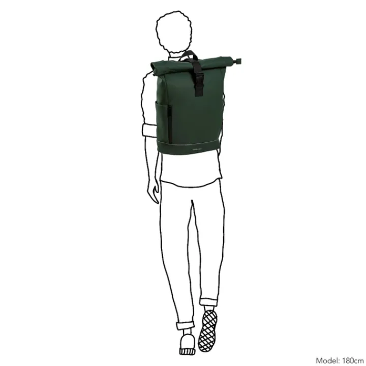 Heren Rugzakken|Dames Rugzakken>Daniel Ray Highlands Waterafstotende Laptop Backpack 15.6'' M dark green