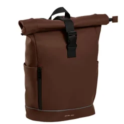 Kleine Rugzakken|Heren Rugzakken>Daniel Ray Highlands Waterproof Rolltop Backpack M 15" dark brown