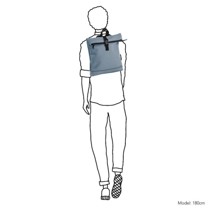 Mini Rugzakken|Kleine Rugzakken>Daniel Ray Jefferson Water-Repellent Backpack S soft blue